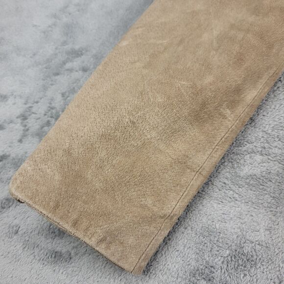 Coldwater Creek Leather Long Sleeve Zipper Size Petite Small - Picture 8 of 15